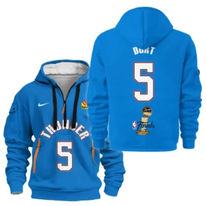 Luguentz Dort Hoodie Half Zipper NBA 2025 For Fan Luguentz Dort HVN1087LD062325HODZ