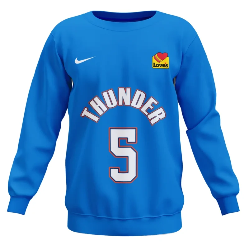 Luguentz Dort Sweatshirt NBA 2025 For Fan Luguentz Dort HVN1087LD062325SW - Image 2