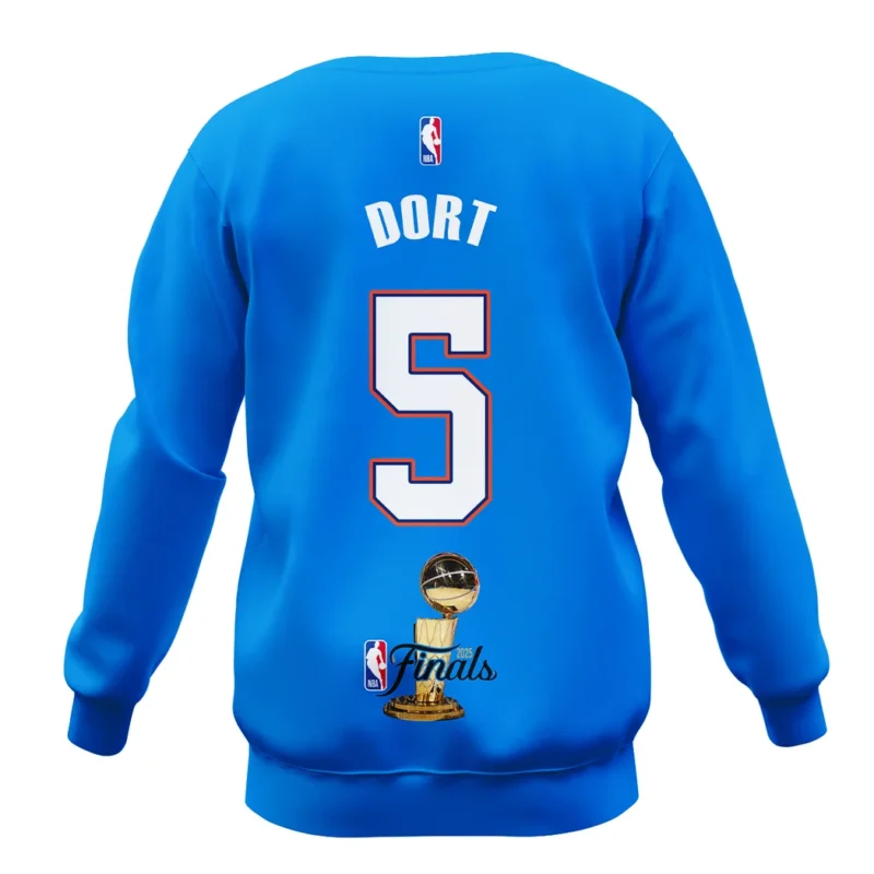 Luguentz Dort Sweatshirt NBA 2025 For Fan Luguentz Dort HVN1087LD062325SW - Image 3