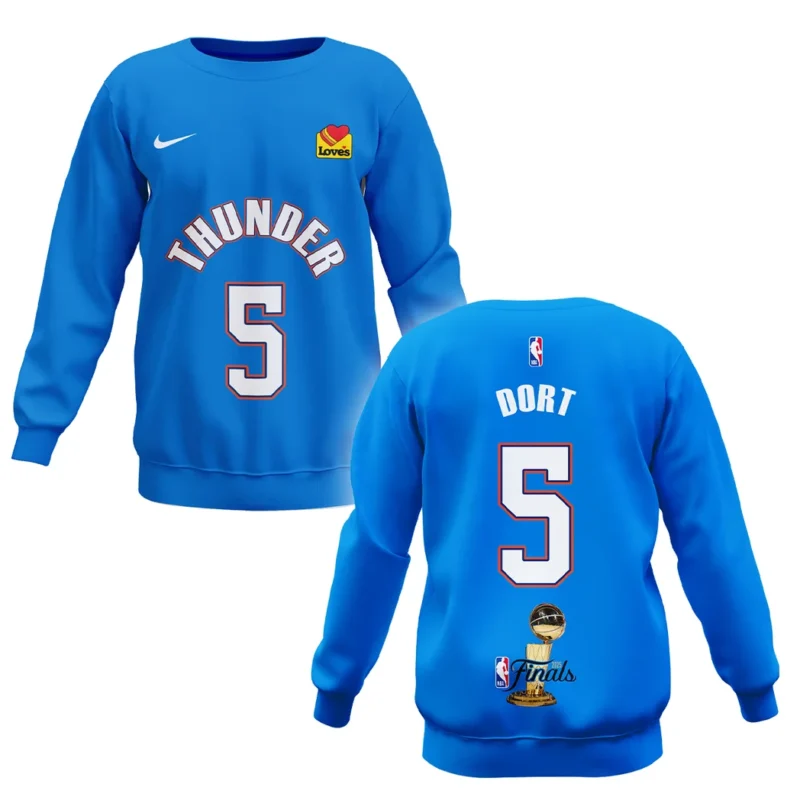 Luguentz Dort Sweatshirt NBA 2025 For Fan Luguentz Dort HVN1087LD062325SW