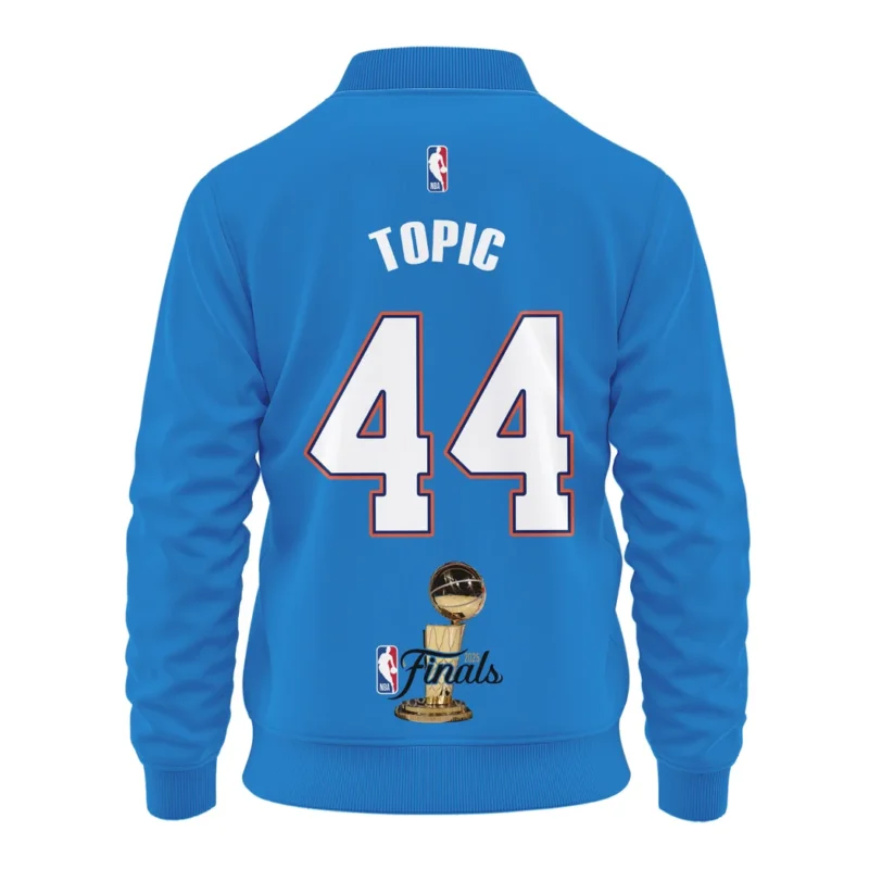 Nikola Topic Bomber Jacket NBA 2025 For Fan Nikola Topic HVN1087NT062325BOB - Image 3