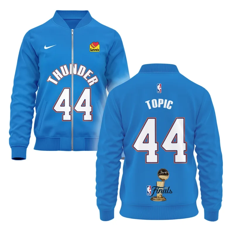 Nikola Topic Bomber Jacket NBA 2025 For Fan Nikola Topic HVN1087NT062325BOB