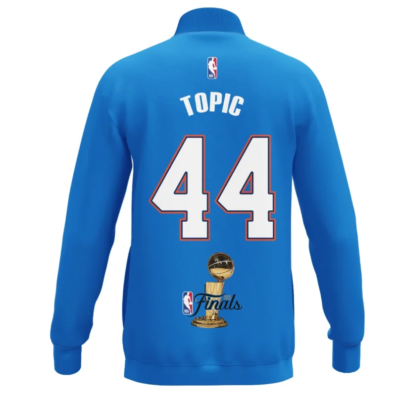 Nikola Topic Stand Collar Jacket NBA 2025 For Fan Nikola Topic HVN1087NT062325SCJ - Image 3