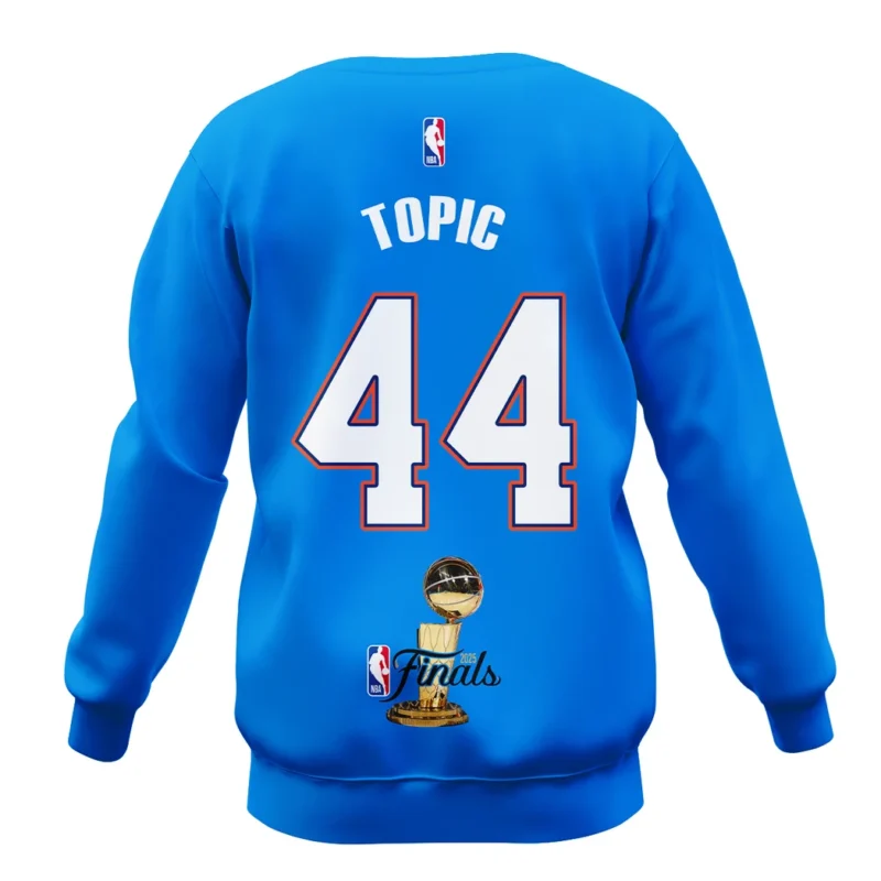 Nikola Topic Sweatshirt NBA 2025 For Fan Nikola Topic HVN1087NT062325SW - Image 3