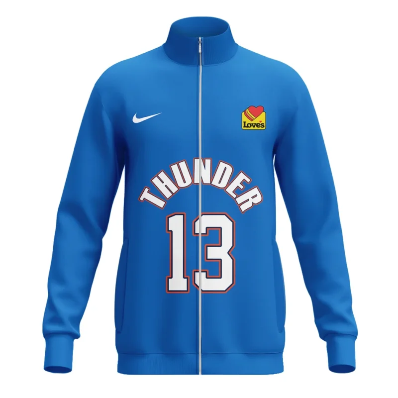 Ousmane Dieng Stand Collar Jacket NBA 2025 For Fan Ousmane Dieng HVN1087OD062325SCJ - Image 2