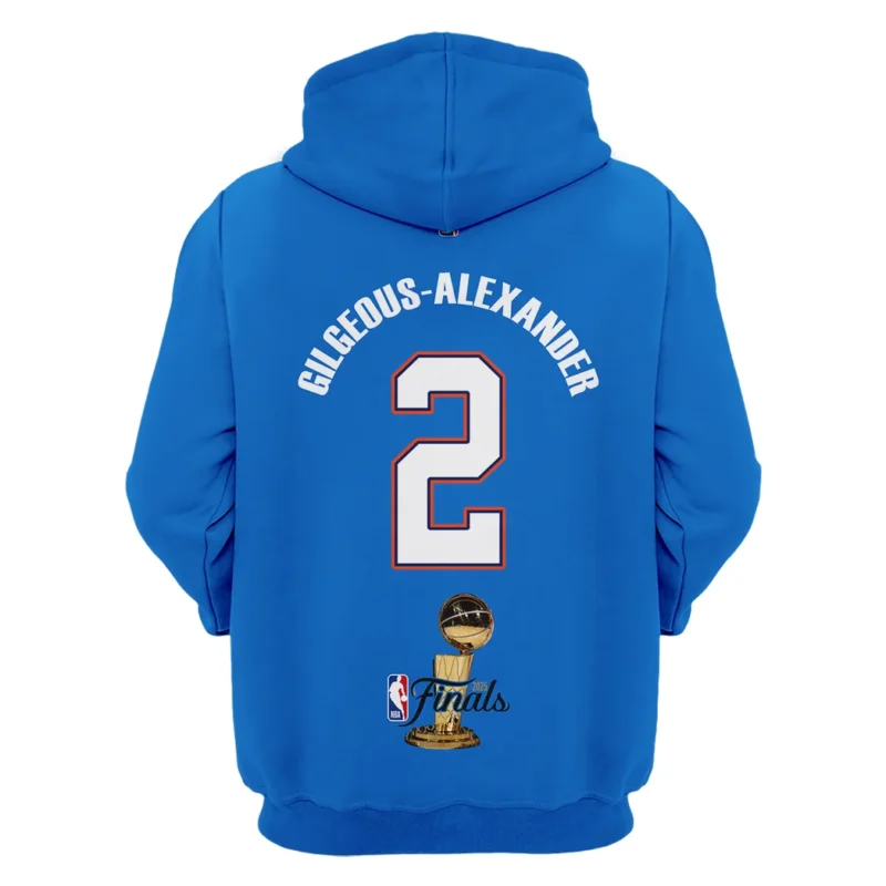 Shai Gilgeous-Alexander Hoodie NBA 2025 For Fan Shai Gilgeous-Alexander HVN1087SGA062325HOD - Image 3