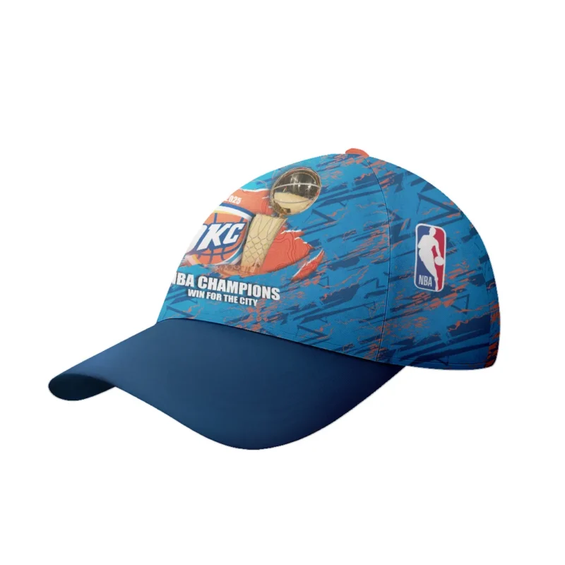 Basketball Club Classic Cap NBA 2025 For Fan Basketball Club HVN1088OKC062325CAP - Image 2