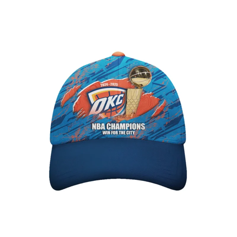 Basketball Club Classic Cap NBA 2025 For Fan Basketball Club HVN1088OKC062325CAP - Image 4