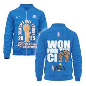 Basketball Bomber Jacket NBA 2025 For Fan Basketball HVN1089OKC062425BOB