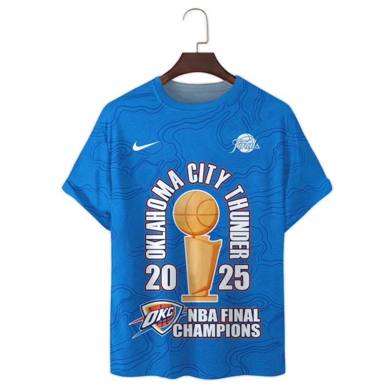 Basketball Club T-Shirt NBA 2025 For Fan Basketball Club HVN1089OKC062425TS3D - Image 2