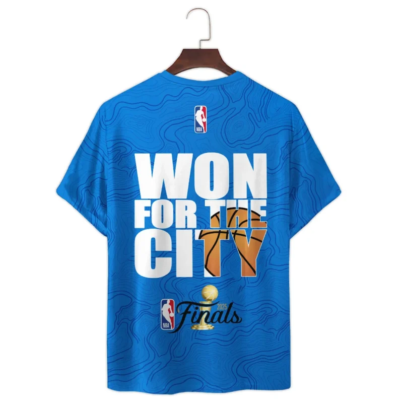 Basketball Club T-Shirt NBA 2025 For Fan Basketball Club HVN1089OKC062425TS3D - Image 3