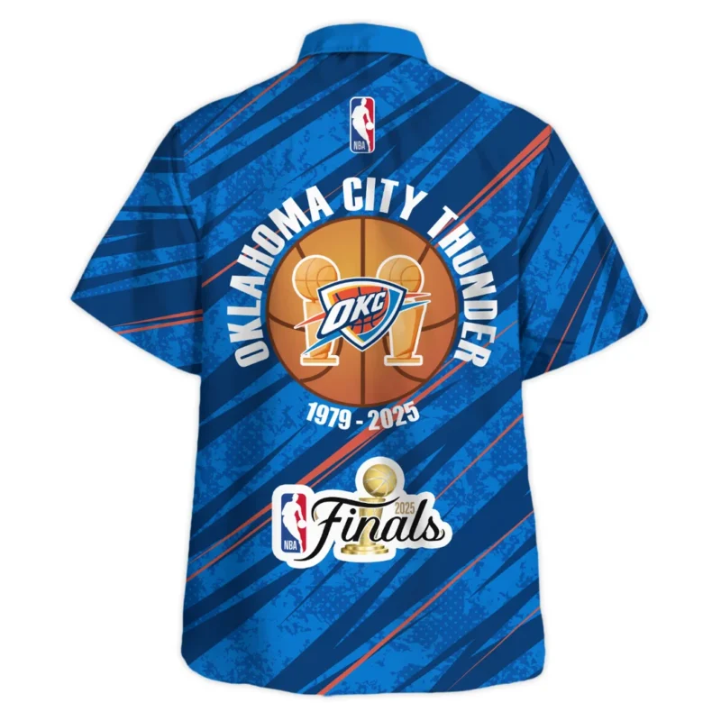 Basketball Club Hawaiian shirt NBA 2025 For Fan Basketball Club HVN1090OKC062425HAW - Image 3