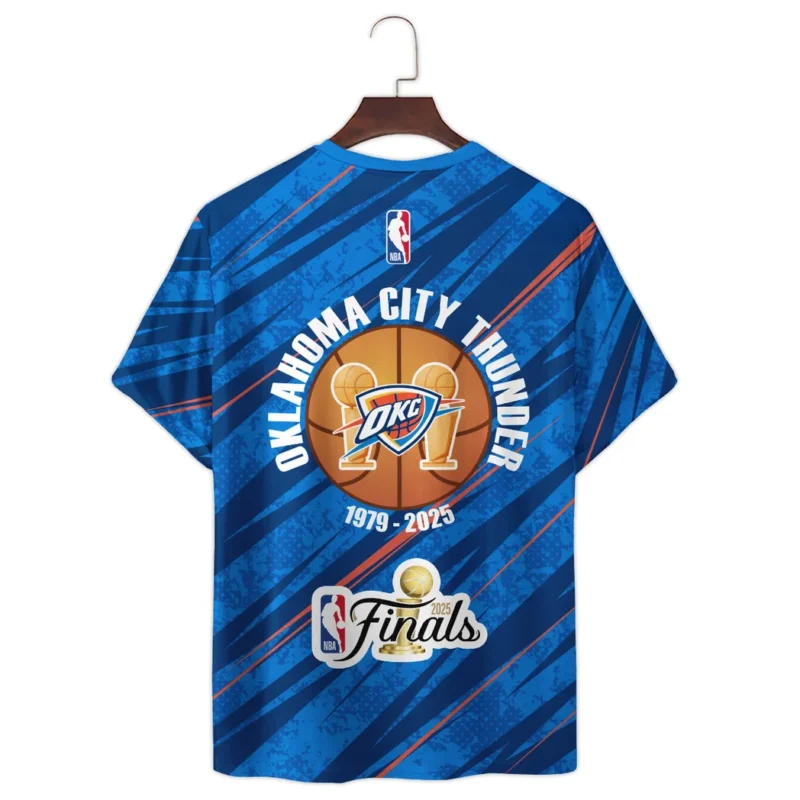 Basketball Club T-Shirt NBA 2025 For Fan Basketball Club HVN1090OKC062425TS3D - Image 3