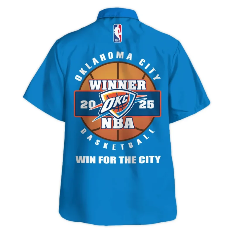 Basketball Club Hawaiian shirt NBA 2025 For Fan Basketball Club HVN1092OKC062425HAW - Image 3