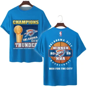 Basketball Club T-Shirt NBA 2025 For Fan Basketball Club HVN1092OKC062425TS3D