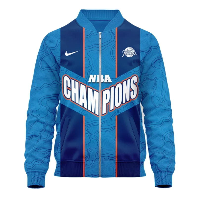 Basketball Bomber Jacket NBA 2025 For Fan Basketball HVN1093OKC062425BOB - Image 2