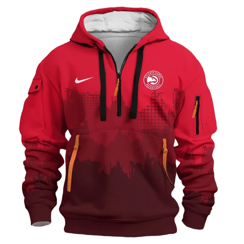 Basketball Hoodie Half Zipper NBA 2025 For Fan Basketball HVN1094AH062625HODZ - Image 2