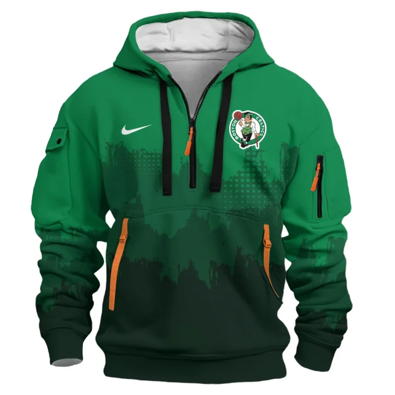 Basketball Hoodie Half Zipper NBA 2025 For Fan Basketball HVN1094BC062625HODZ - Image 2