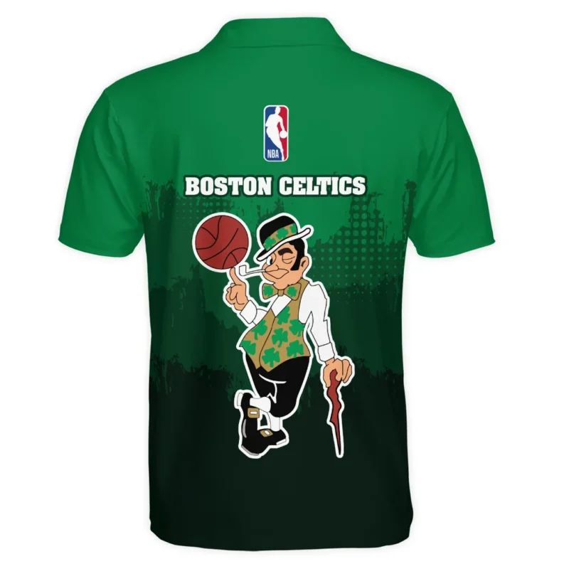 Basketball Club Polo Shirt NBA 2025 For Fan Basketball Club HVN1094BC062625POS - Image 3