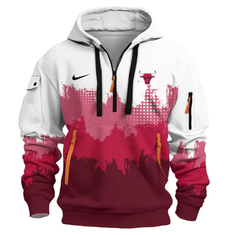 Basketball Hoodie Half Zipper NBA 2025 For Fan Basketball HVN1094CB062625HODZ - Image 2