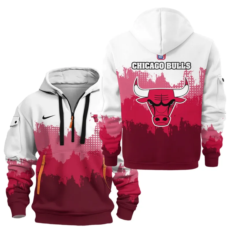 Basketball Hoodie Half Zipper NBA 2025 For Fan Basketball HVN1094CB062625HODZ