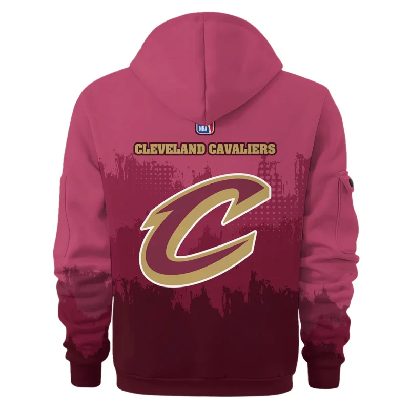 Basketball Hoodie Half Zipper NBA 2025 For Fan Basketball HVN1094CC062625HODZ - Image 3