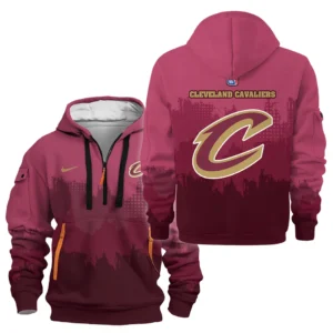 Basketball Hoodie Half Zipper NBA 2025 For Fan Basketball HVN1094CC062625HODZ