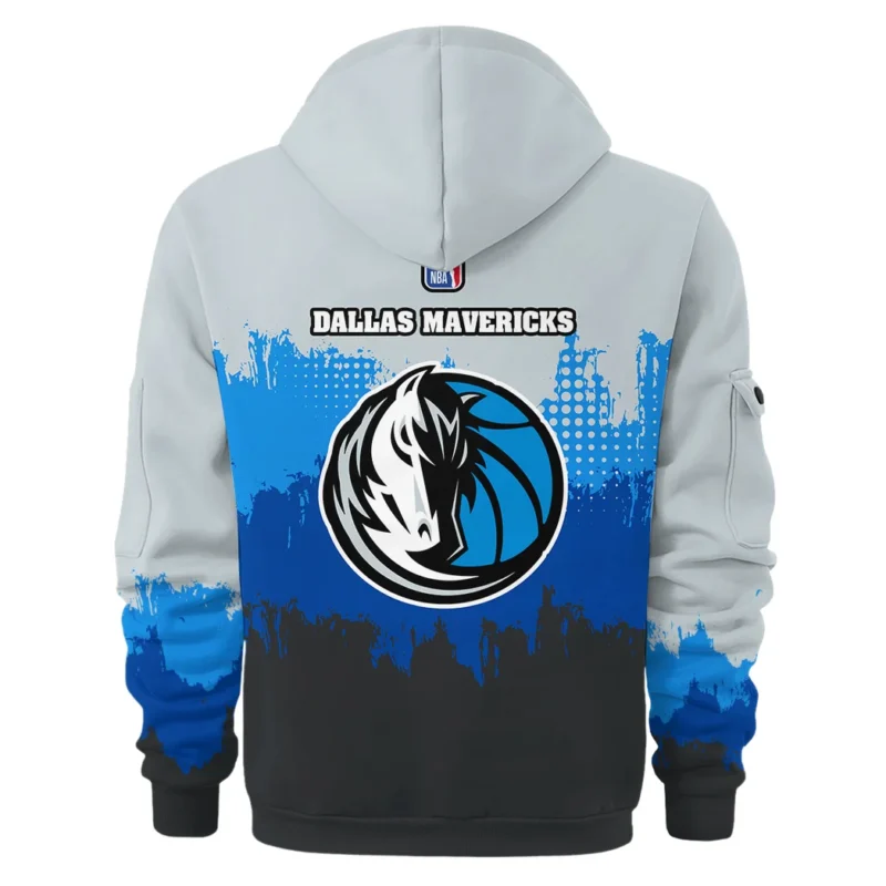 Basketball Hoodie Half Zipper NBA 2025 For Fan Basketball HVN1094DM062625HODZ - Image 3