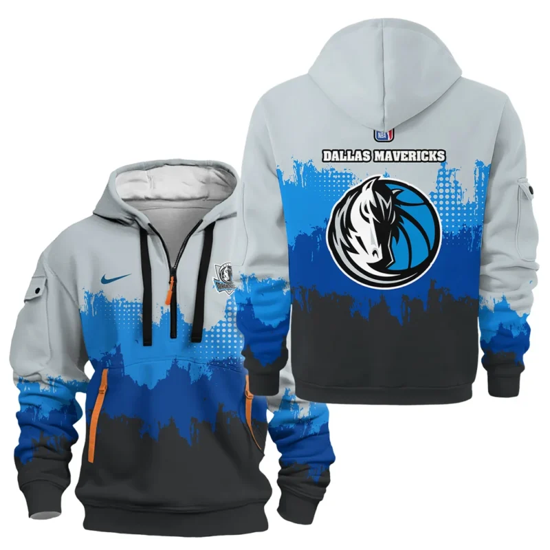 Basketball Hoodie Half Zipper NBA 2025 For Fan Basketball HVN1094DM062625HODZ