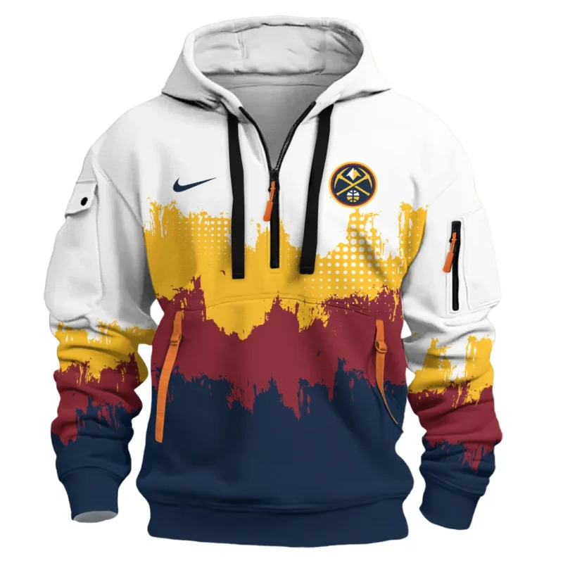 Basketball Hoodie Half Zipper NBA 2025 For Fan Basketball HVN1094DN062625HODZ - Image 2