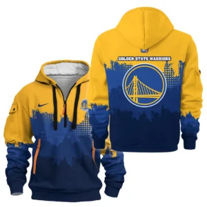 Basketball Hoodie Half Zipper NBA 2025 For Fan Basketball HVN1094GSW062625HODZ