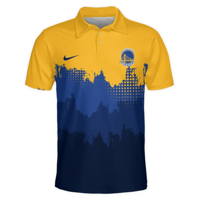Basketball Team Polo Shirt NBA 2025 For Fan Basketball Team HVN1094GSW062625POS - Image 2