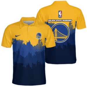 Basketball Team Polo Shirt NBA 2025 For Fan Basketball Team HVN1094GSW062625POS