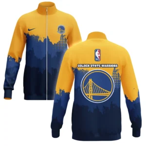 Basketball Stand Collar Jacket NBA 2025 For Fan Basketball HVN1094GSW062625SCJ
