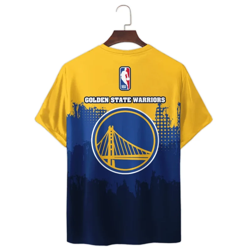 Basketball Team T-Shirt NBA 2025 For Fan Basketball Team HVN1094GSW062625TS3D - Image 3