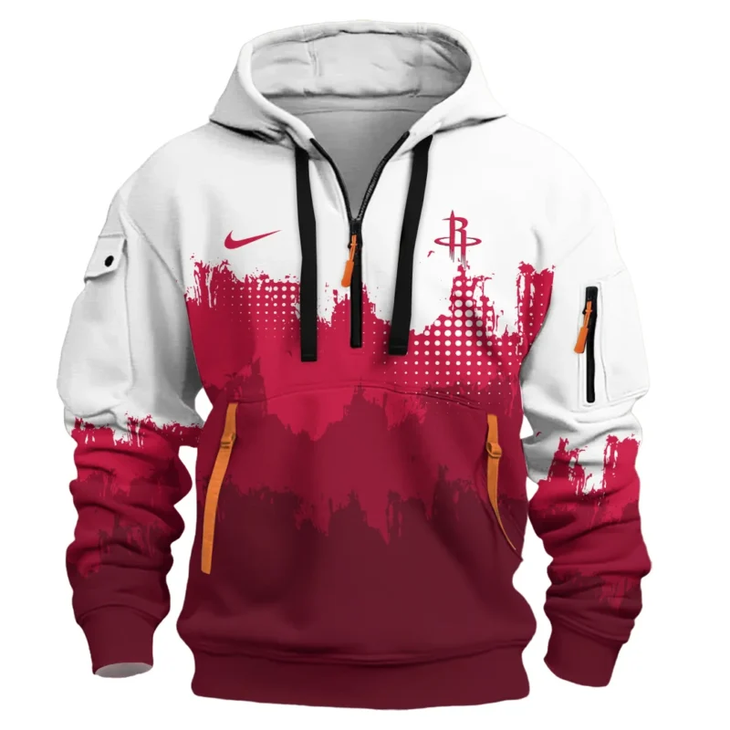 Basketball Hoodie Half Zipper NBA 2025 For Fan Basketball HVN1094HR062625HODZ - Image 2