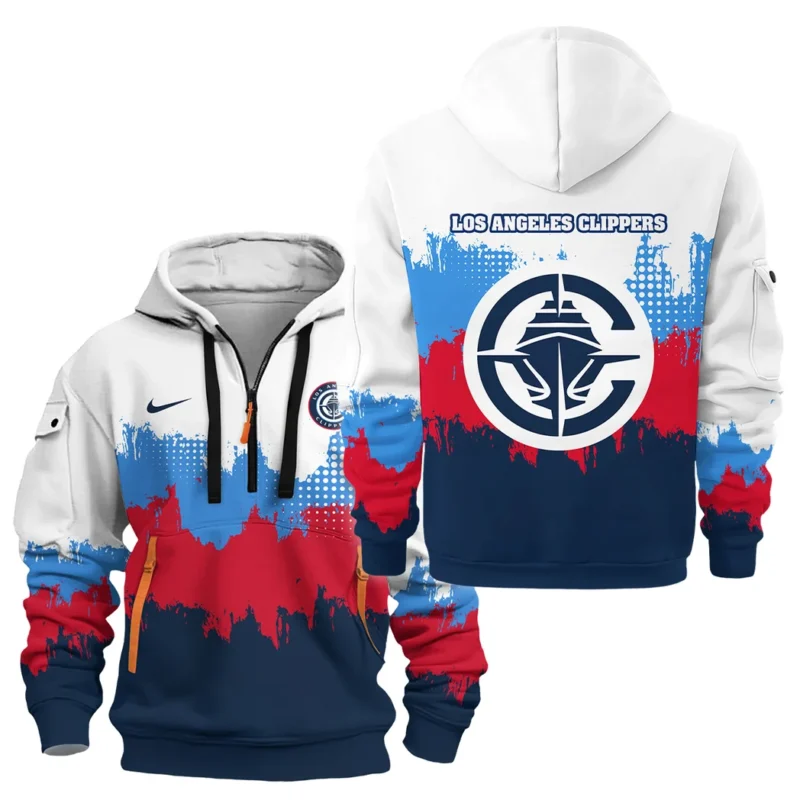 Basketball Hoodie Half Zipper NBA 2025 For Fan Basketball HVN1094LAC062625HODZ