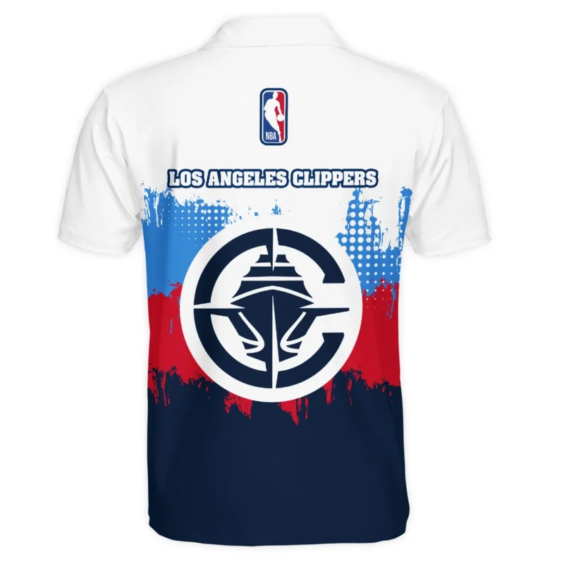 Basketball Club Polo Shirt NBA 2025 For Fan Basketball Club HVN1094LAC062625POS - Image 3