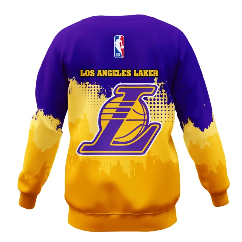 Basketball Sweatshirt NBA 2025 For Fan Basketball HVN1094LAL062625SW - Image 3