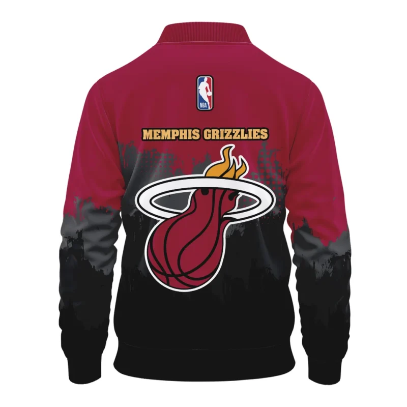 Basketball Bomber Jacket NBA 2025 For Fan Basketball HVN1094MH062625BOB - Image 3
