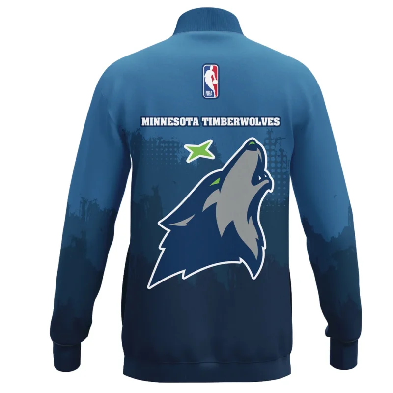 Basketball Stand Collar Jacket NBA 2025 For Fan Basketball HVN1094MT062625SCJ - Image 3