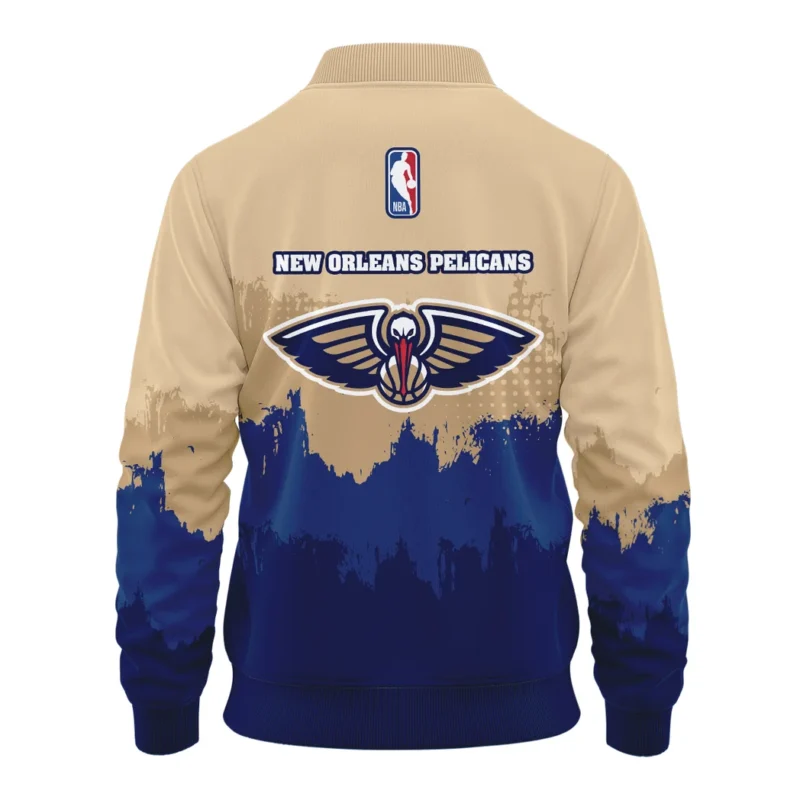 Basketball Bomber Jacket NBA 2025 For Fan Basketball HVN1094NOP062625BOB - Image 3