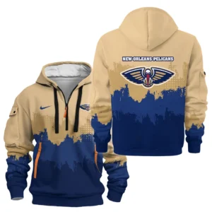 Basketball Hoodie Half Zipper NBA 2025 For Fan Basketball HVN1094NOP062625HODZ