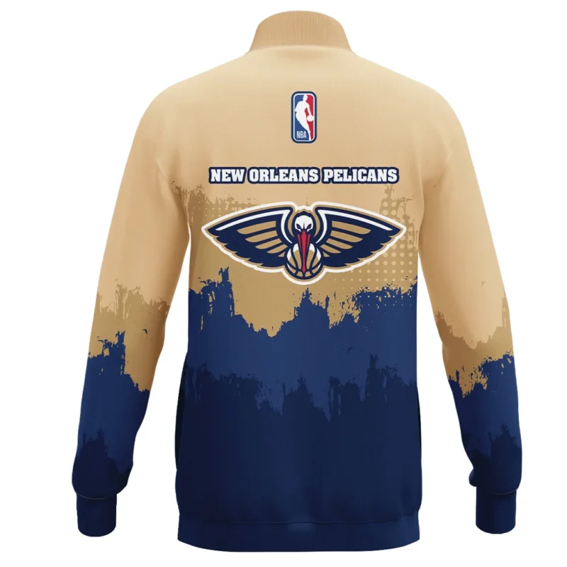 Basketball Stand Collar Jacket NBA 2025 For Fan Basketball HVN1094NOP062625SCJ - Image 3