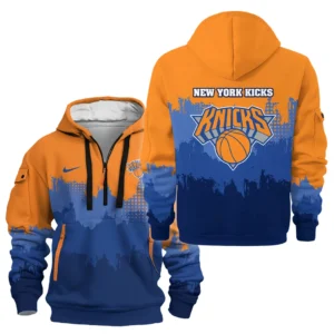 Basketball Hoodie Half Zipper NBA 2025 For Fan Basketball HVN1094NYK062625HODZ