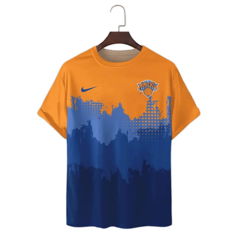 Basketball Team T-Shirt NBA 2025 For Fan Basketball Team HVN1094NYK062625TS3D - Image 2