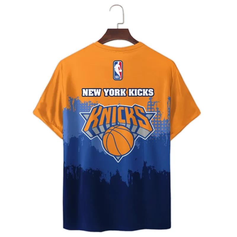 Basketball Team T-Shirt NBA 2025 For Fan Basketball Team HVN1094NYK062625TS3D - Image 3
