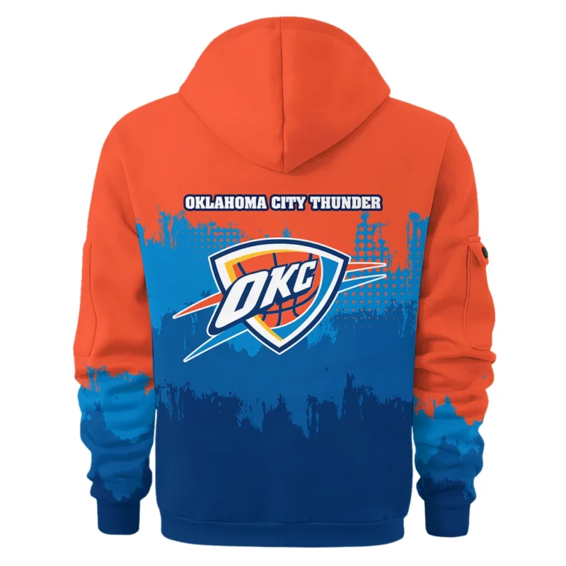 Basketball Hoodie Half Zipper NBA 2025 For Fan Basketball HVN1094OCT062625HODZ - Image 3