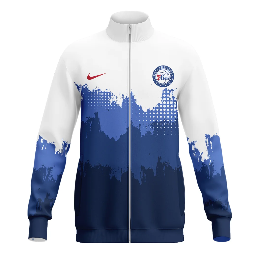 Basketball Stand Collar Jacket NBA 2025 For Fan Basketball HVN1094PH062625SCJ - Image 2