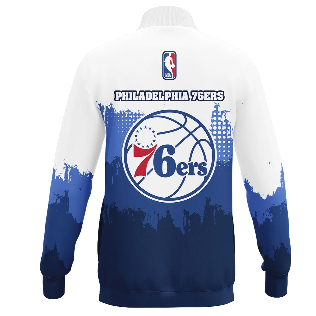 Basketball Stand Collar Jacket NBA 2025 For Fan Basketball HVN1094PH062625SCJ - Image 3
